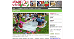 Desktop Screenshot of movingschool21.it